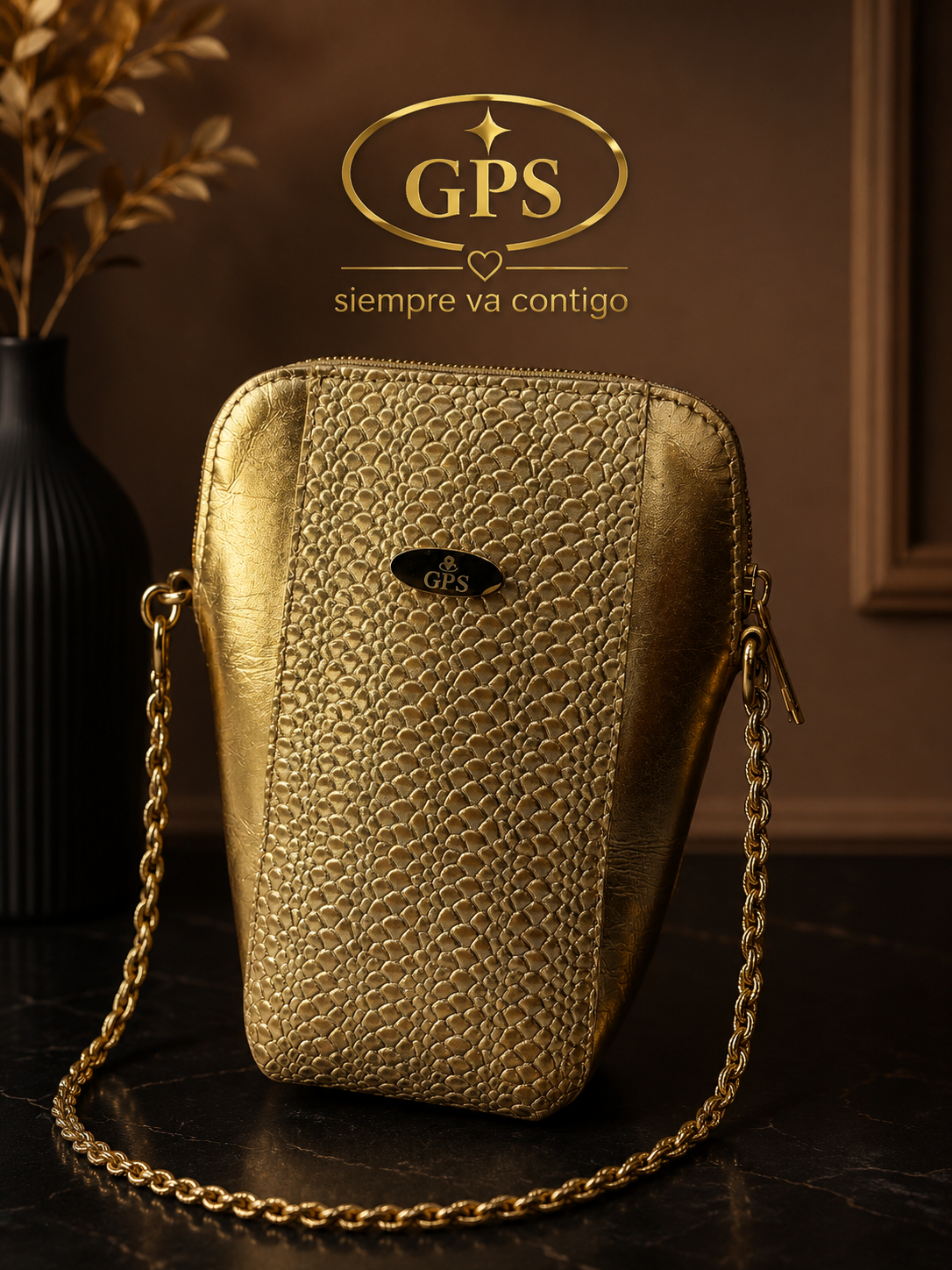 Porta celular sencillo